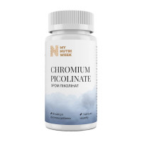 Витамины и минералы, Chromium Picolinate, My Nutri Week, 60 капсул