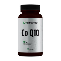 Добавка для здоров'я, Co Q10 50 mg, Sporter, 120 капсул