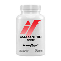 Добавка для здоров'я, Astaxanthin Forte, IronFlex, 90 капсул