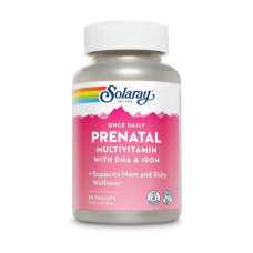 Prenatal Multivitamin with DHA & Iron (90 veg caps)