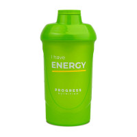 Шейкер, Shaker I Have Energy, Progress Nutrition, 600 мл (Зелений)