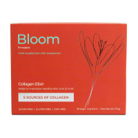 Витамины и минералы, Bloom Collagen Elixir, Progress Nutrition, 30 × 9,1 г (Апельсин-лайм)