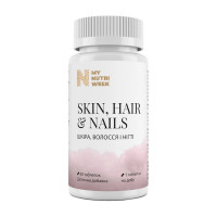 Вітаміни та мінерали, Skin, Hair & Nails, My Nutri Week, 60 таблеток